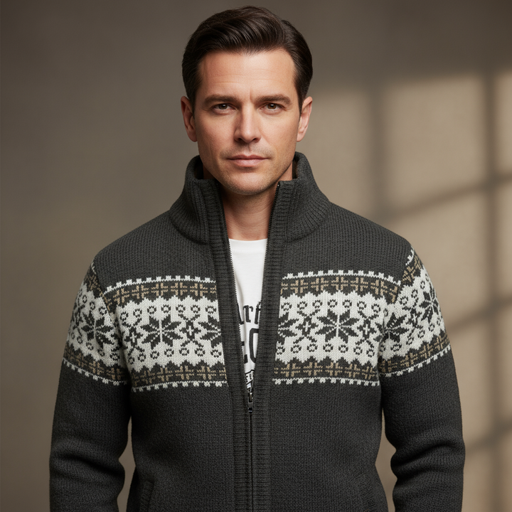 Madrid | Men’s Iceland Wool Cardigan