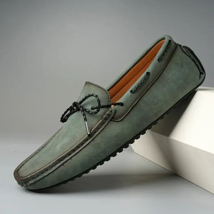 Marcelli | Men’s Genuine Leather Comfort Loafers