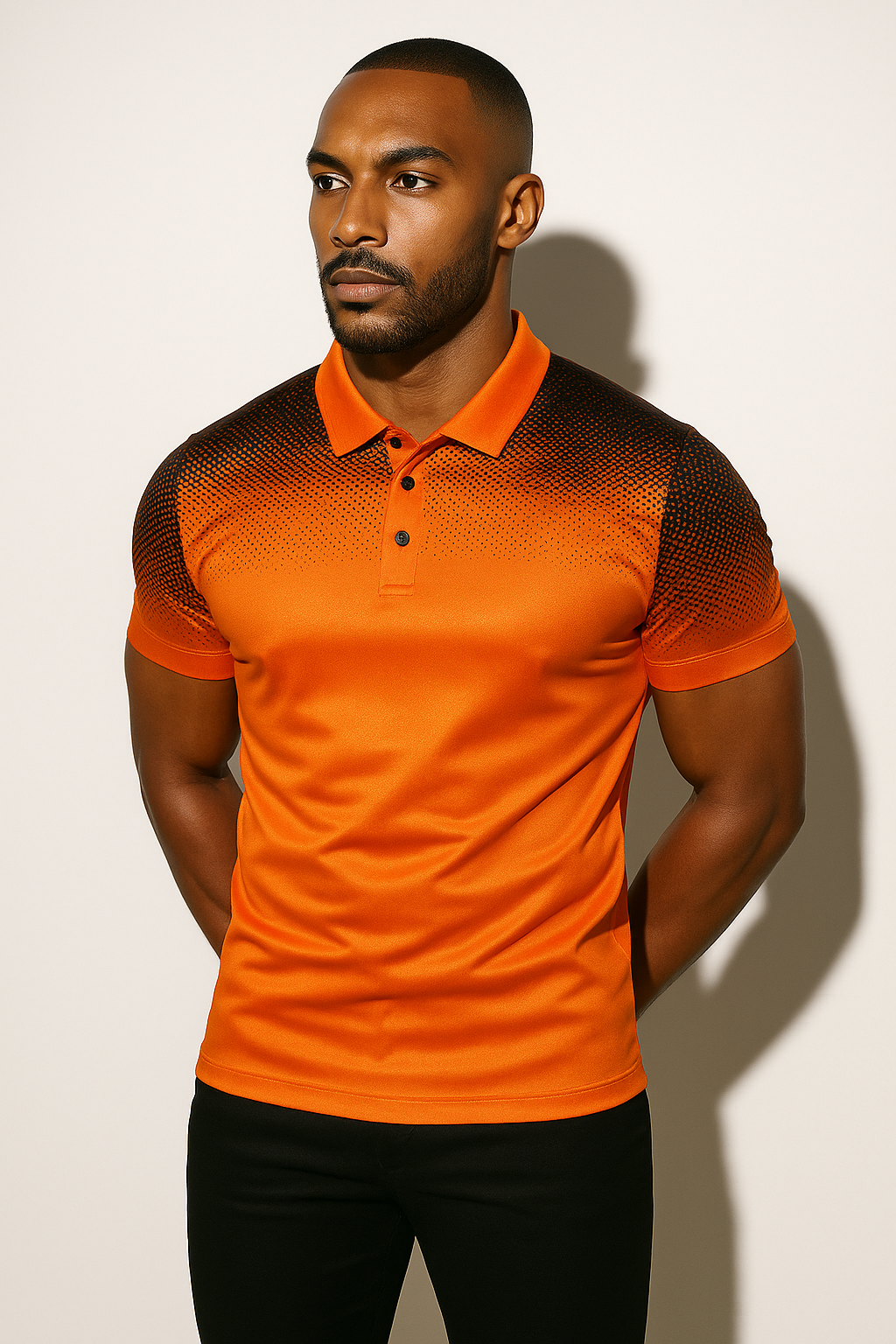 Ron | Men’s Gradient Polo Shirt