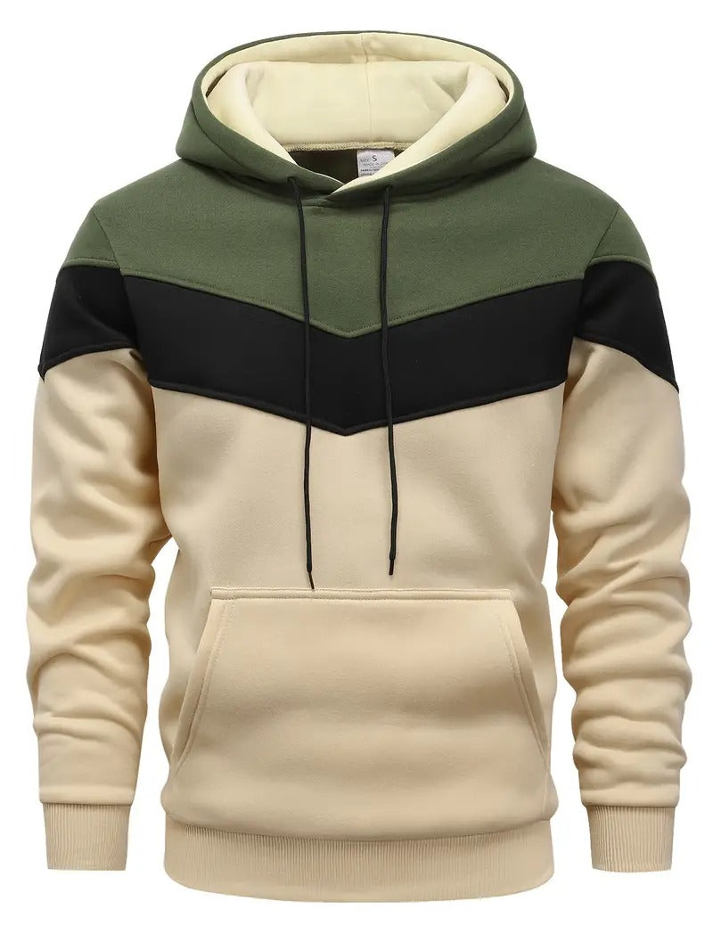 Winard | Men’s Color Block Graphic Hoodie