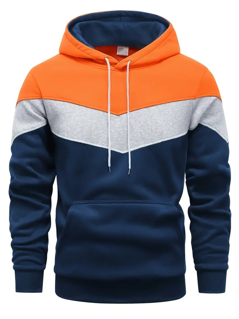 Winard | Men’s Color Block Graphic Hoodie