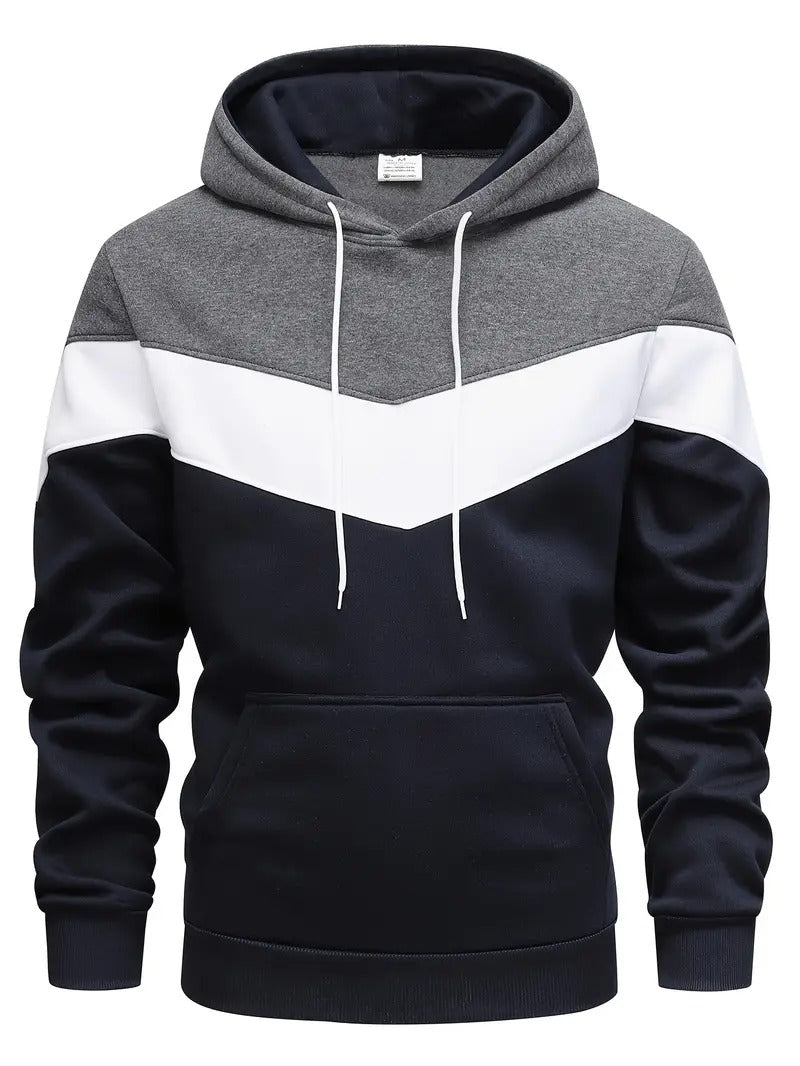 Winard | Men’s Color Block Graphic Hoodie