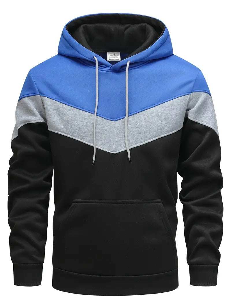 Winard | Men’s Color Block Graphic Hoodie