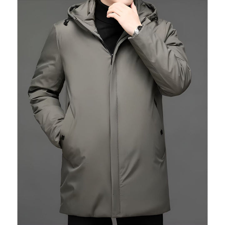 Drevan | Men’s Stylish Long Jacket with Insulating Lining