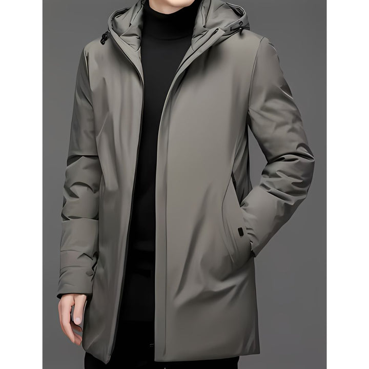 Drevan | Men’s Stylish Long Jacket with Insulating Lining