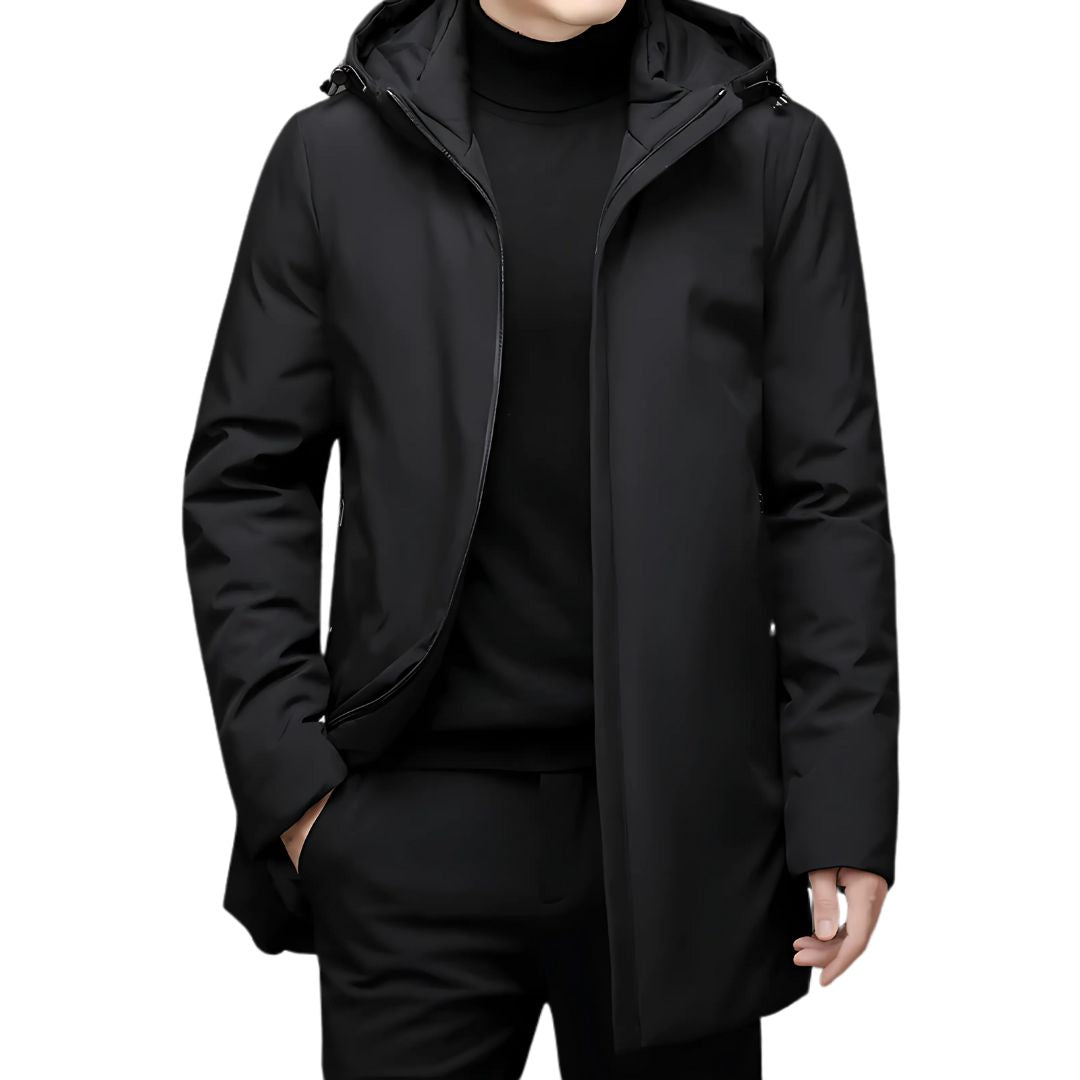 Drevan | Men’s Stylish Long Jacket with Insulating Lining