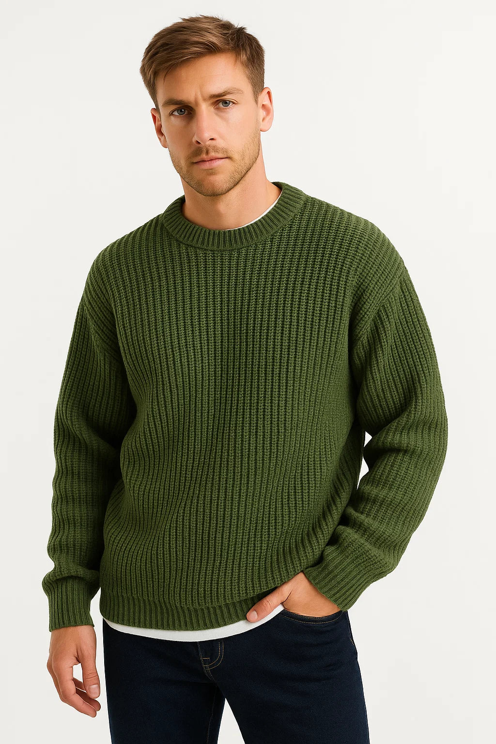 Brenox | Men’s Oversized Knitted Sweater