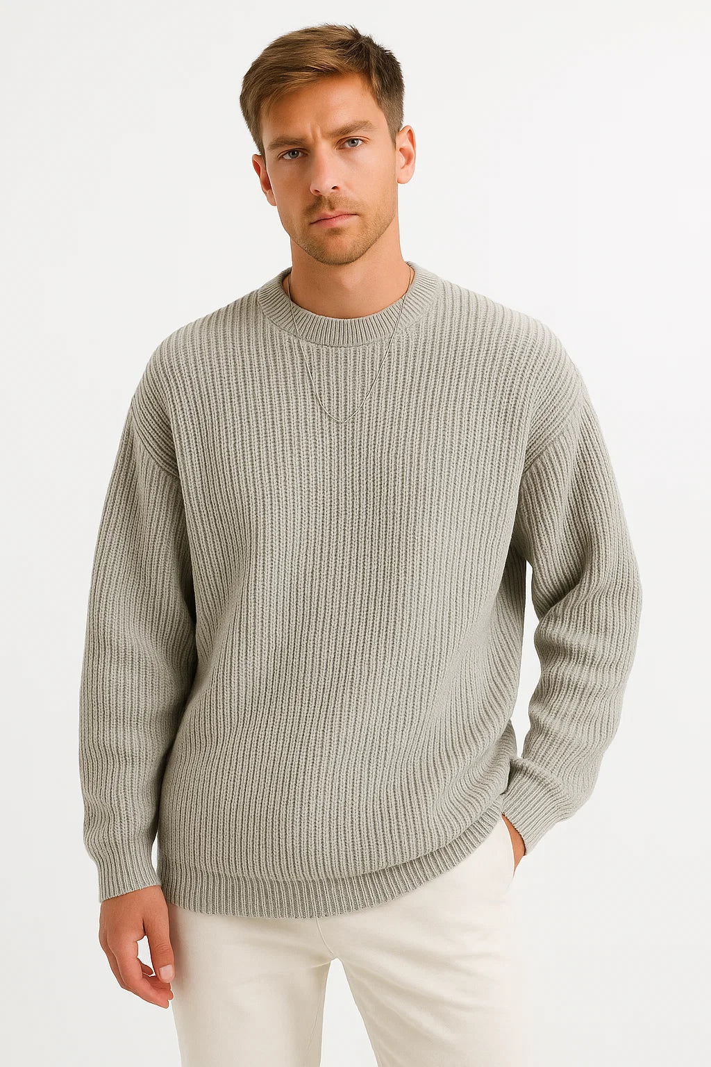 Brenox | Men’s Oversized Knitted Sweater