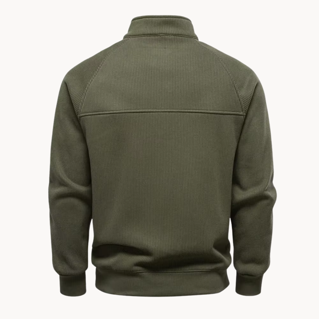 Marvello | Men’s Quarter-Zip Pullover Sweater