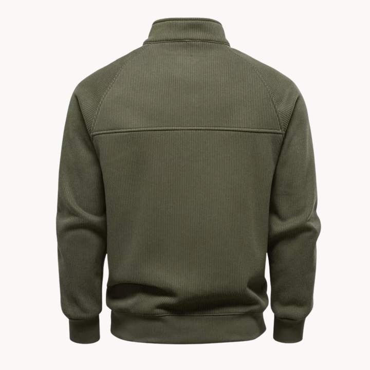 Marvello | Men’s Quarter-Zip Pullover Sweater