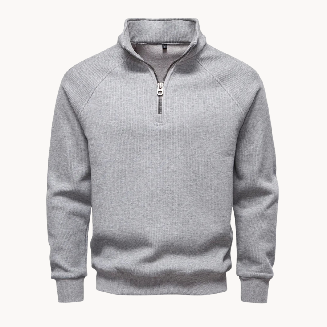 Marvello | Men’s Quarter-Zip Pullover Sweater