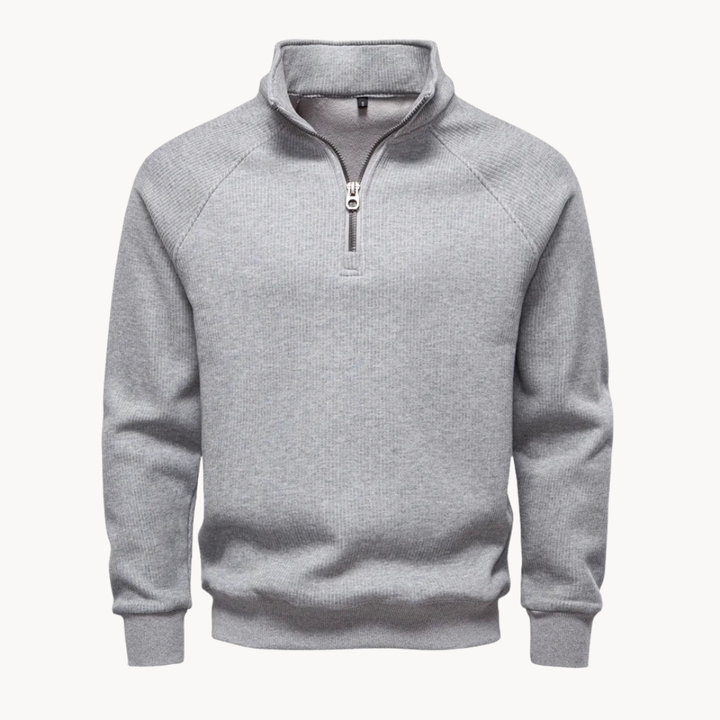 Marvello | Men’s Quarter-Zip Pullover Sweater
