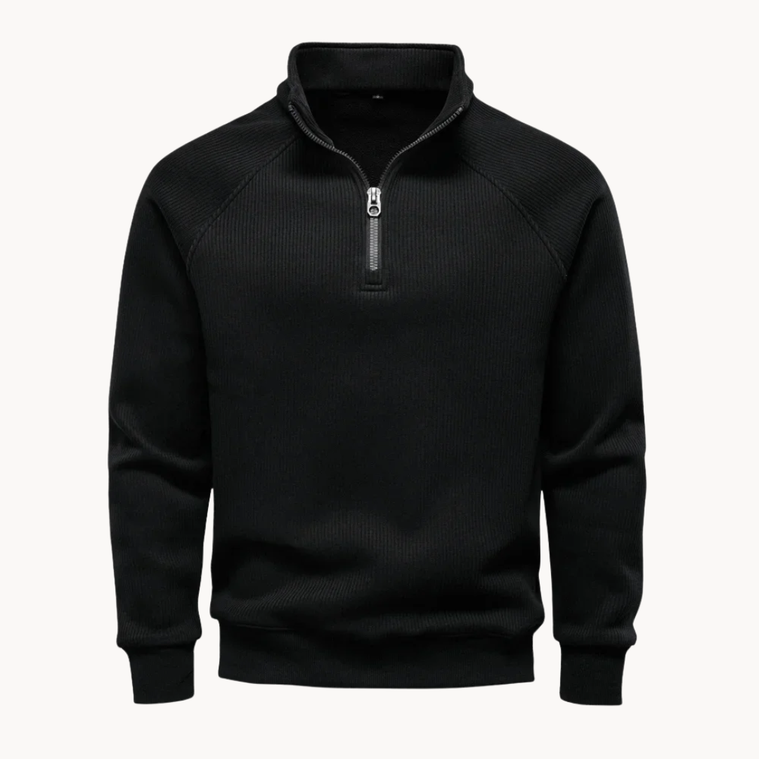 Marvello | Men’s Quarter-Zip Pullover Sweater