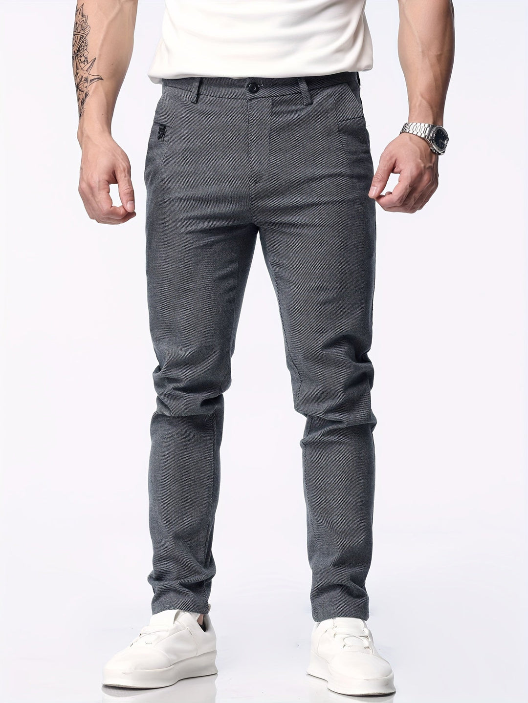Grinemo | Men’s Slim Fit Trousers