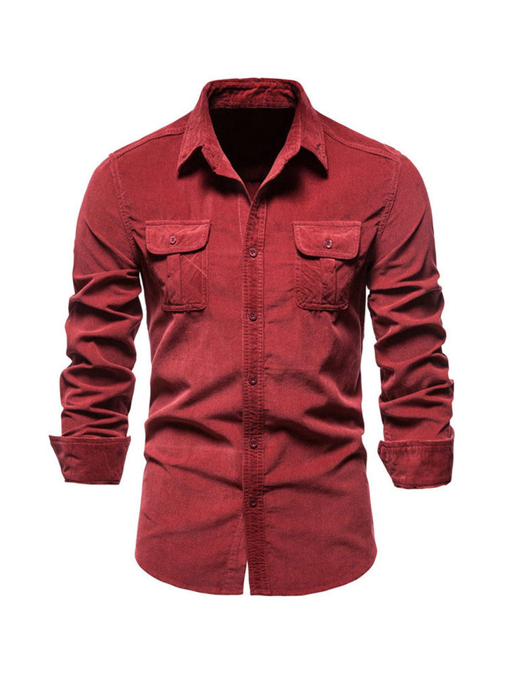 Orvello | Men’s Long-Sleeve Winter Shirt