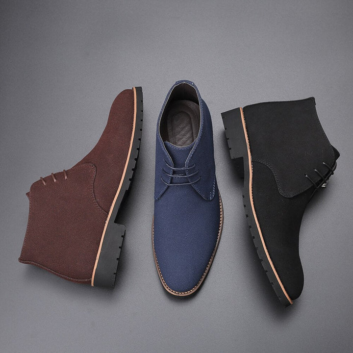 Rovento | Men’s Suede Ankle Shoes