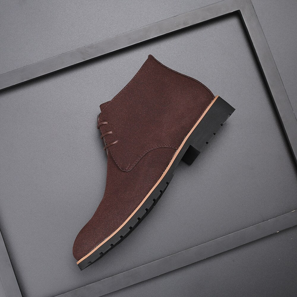 Rovento | Men’s Suede Ankle Shoes
