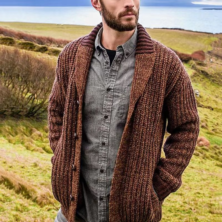 Will | Men’s Chunky Shawl-Collar Cardigan