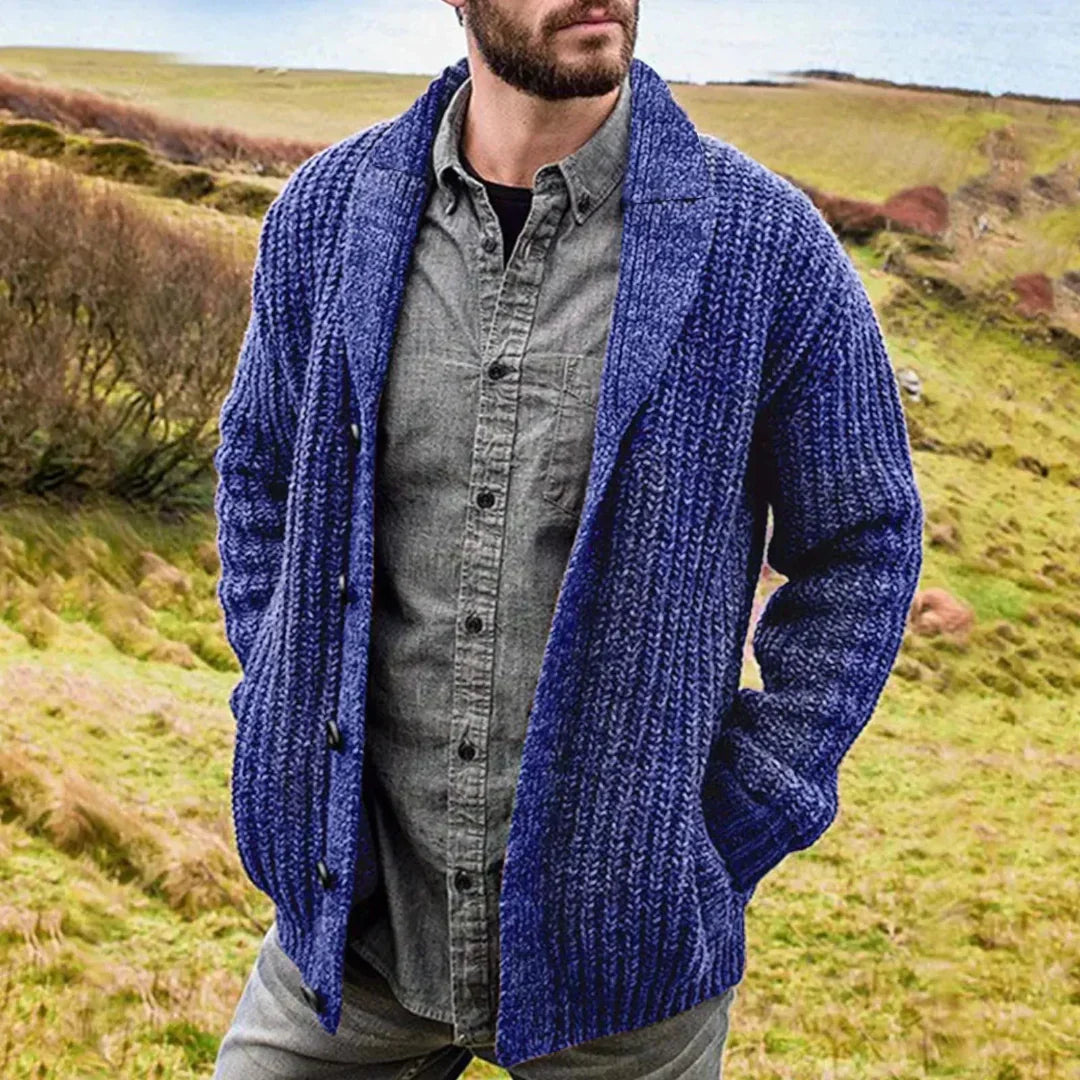 Will | Men’s Chunky Shawl-Collar Cardigan