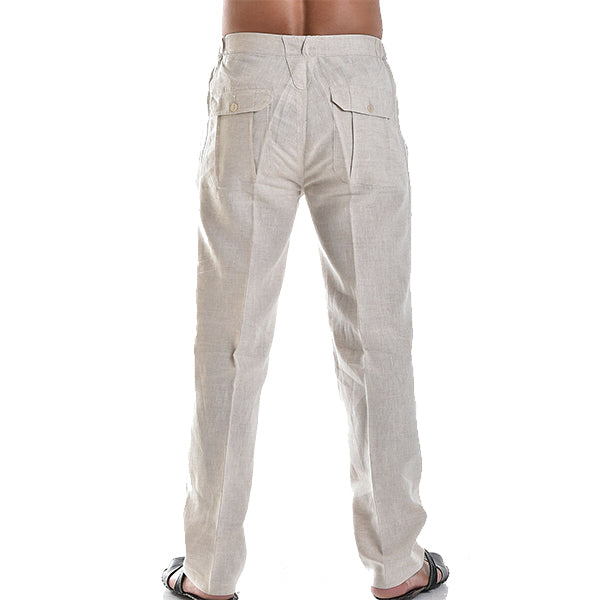 Morillo | Men’s Casual Linen Trousers