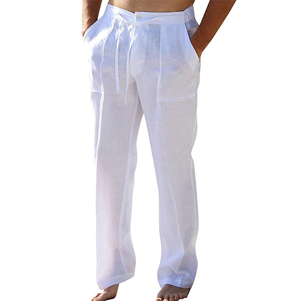Morillo | Men’s Casual Linen Trousers