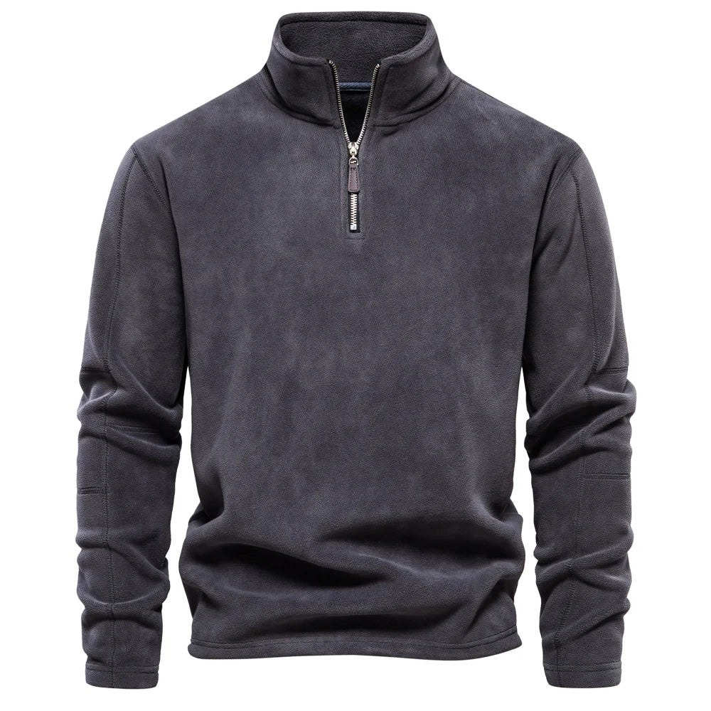 Alverto | Men’s Half-Zip Sweater for Cozy Autumn Wear