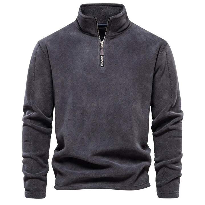 Alverto | Men’s Half-Zip Sweater for Cozy Autumn Wear