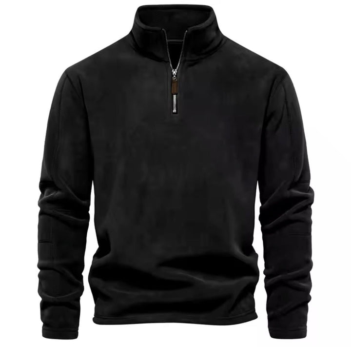 Alverto | Men’s Half-Zip Sweater for Cozy Autumn Wear