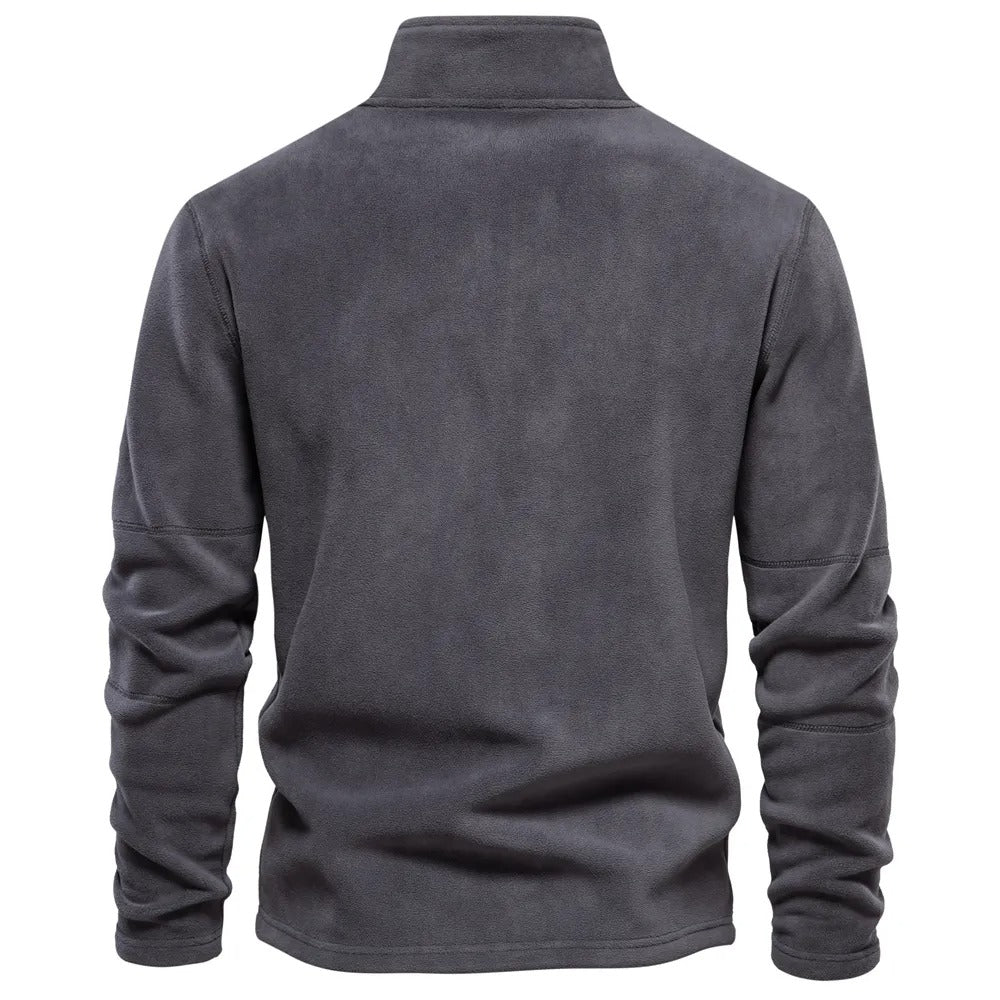 Alverto | Men’s Half-Zip Sweater for Cozy Autumn Wear
