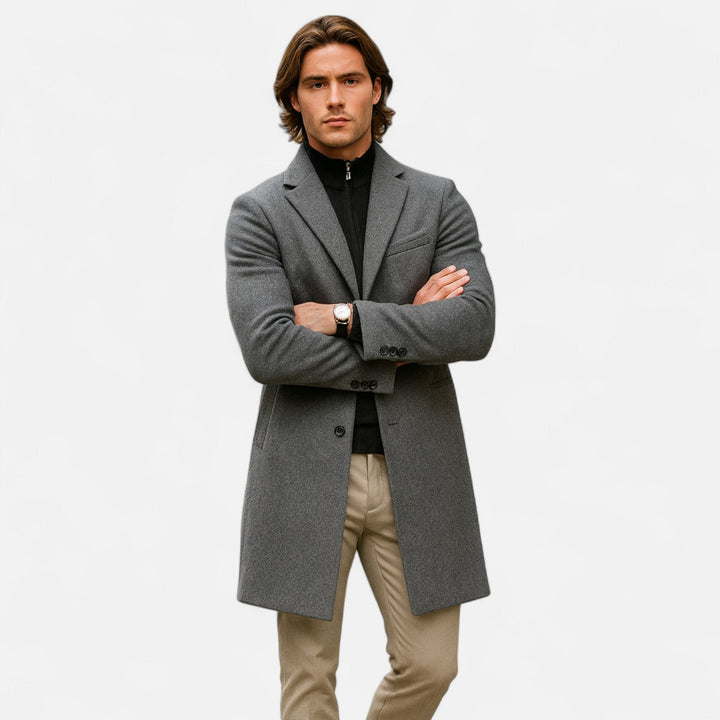 Valliero | Men’s Classic Trench Coat