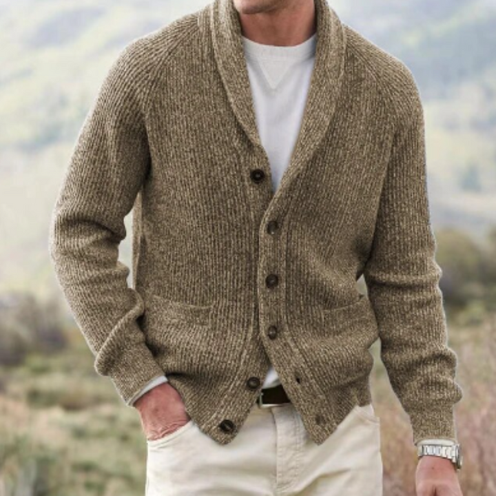 Virelio | Men’s Vintage Wool V-Neck Vest