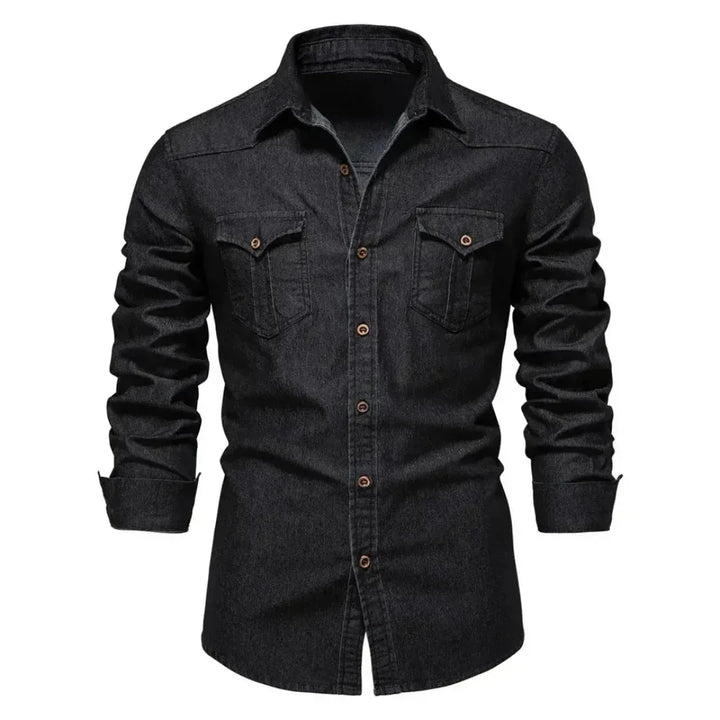 Neon | Men’s Long Sleeve Denim Shirt
