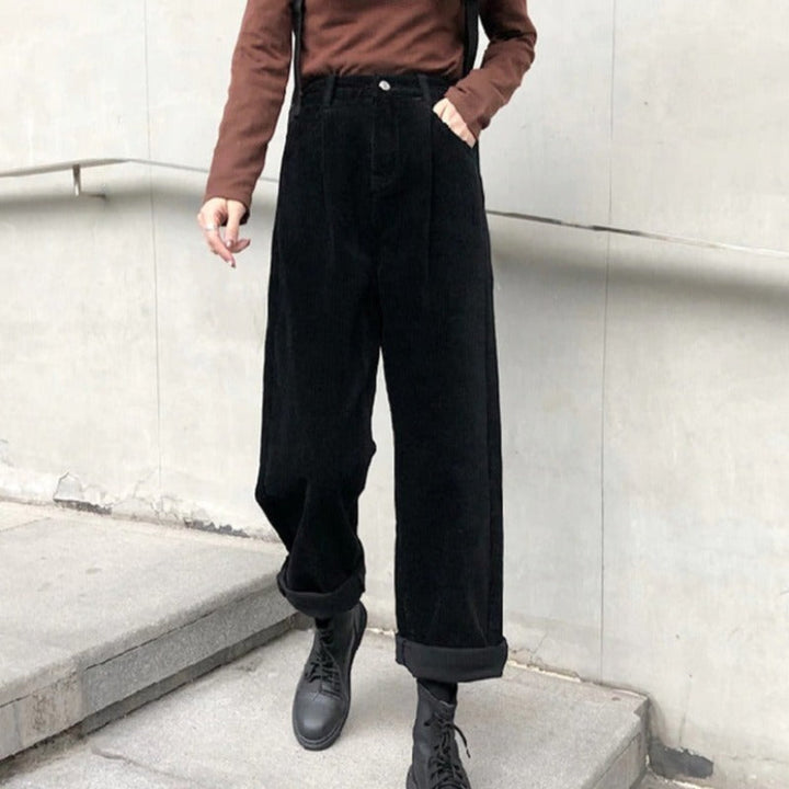 Norilyn | Women’s Elegant Corduroy Trousers