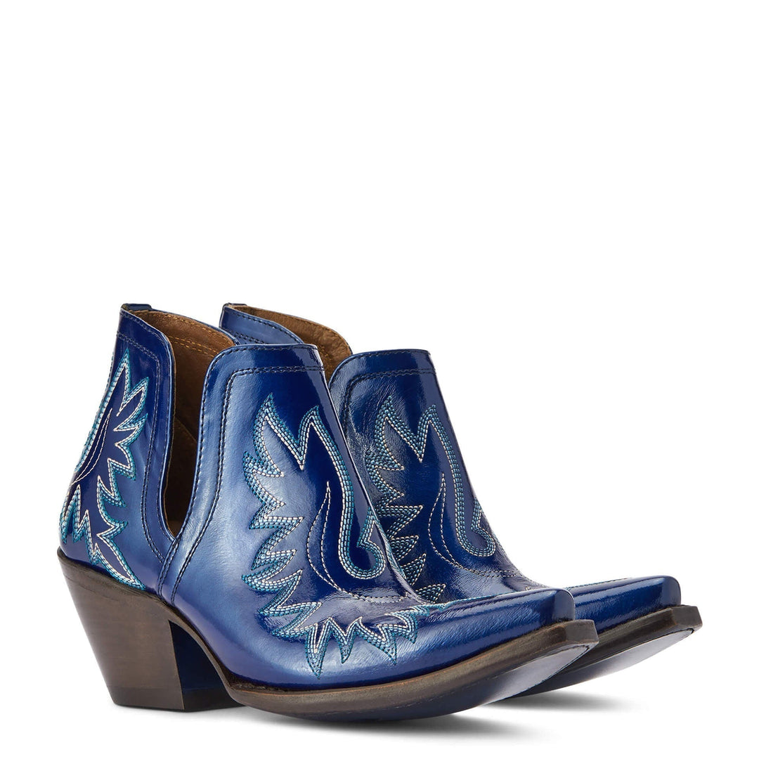 Miranie | Women’s Retro Pointed Toe Western Ankle Boots