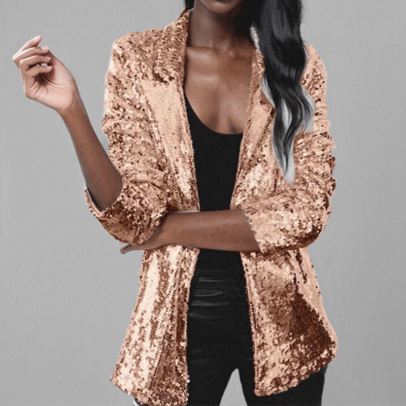Francine | Women’s Tailored Sequin Blazer