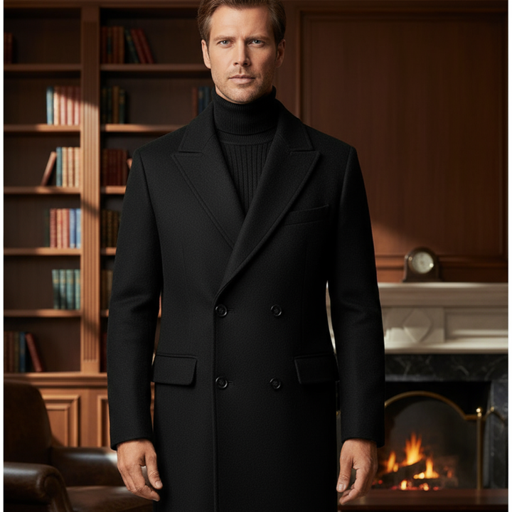 Luxeon | Men’s Long Wool Coat
