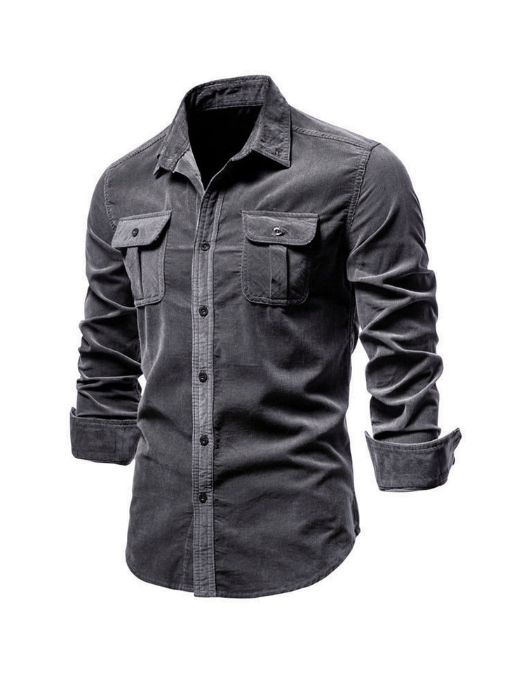 Orvello | Men’s Long-Sleeve Winter Shirt