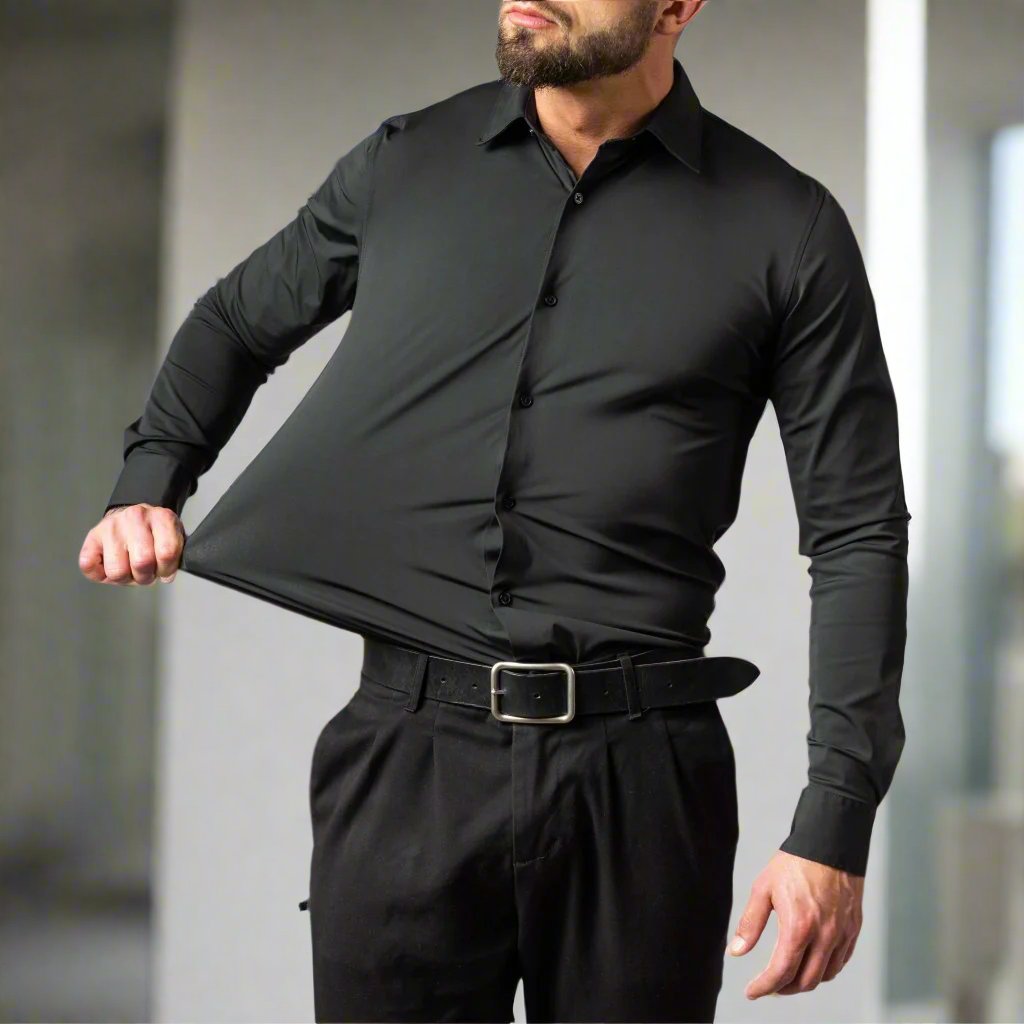Piolo | Men’s Slim Fit Stretch Shirt