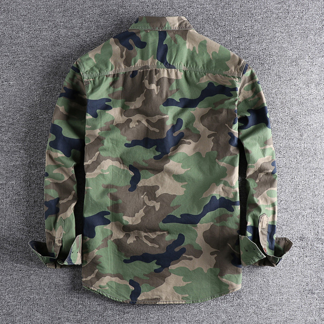 Jaden | Men’s Long Sleeve Cotton Shirt