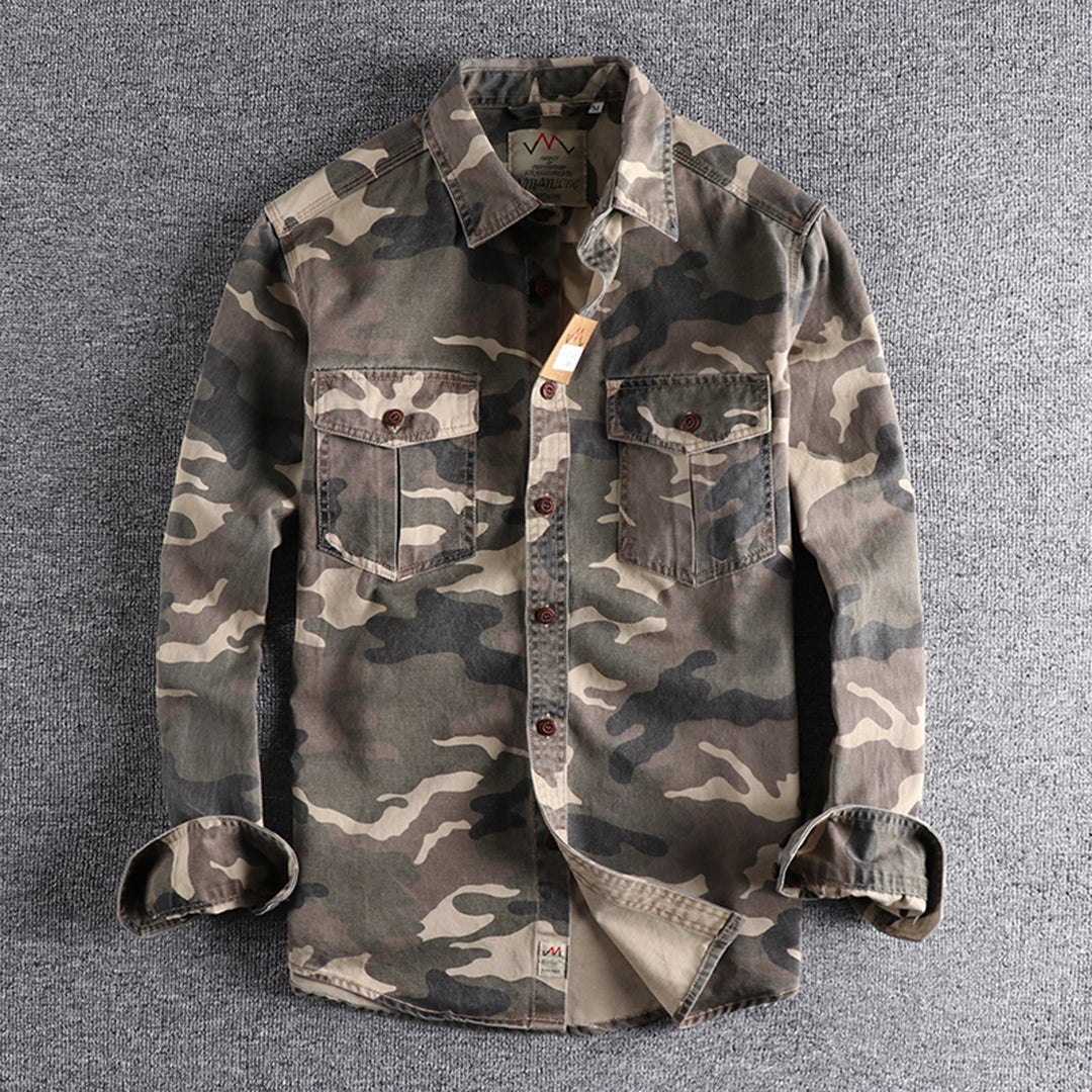 Jaden | Men’s Long Sleeve Cotton Shirt