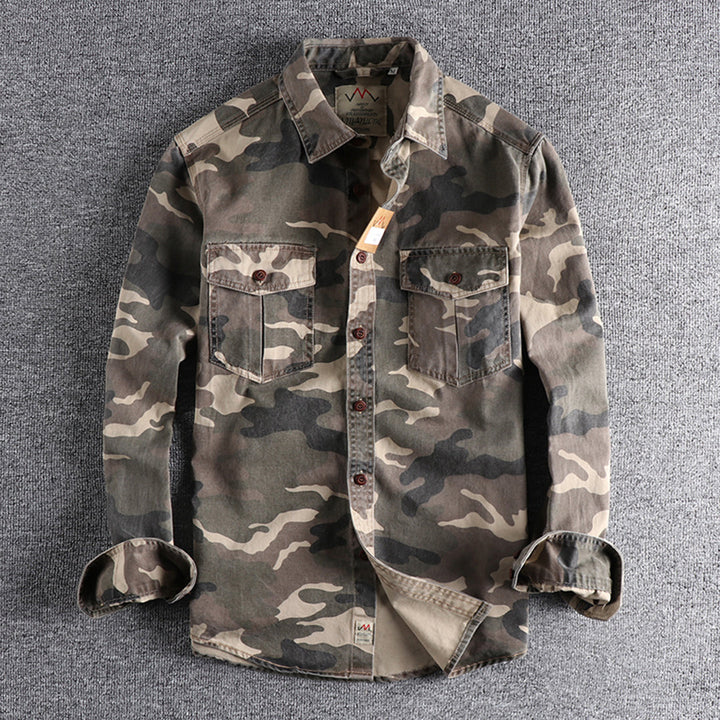Jaden | Men’s Long Sleeve Cotton Shirt