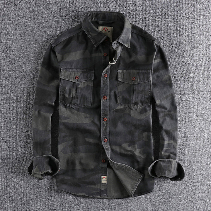 Jaden | Men’s Long Sleeve Cotton Shirt