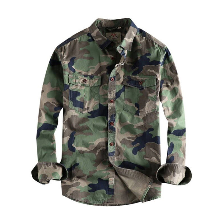 Jaden | Men’s Long Sleeve Cotton Shirt
