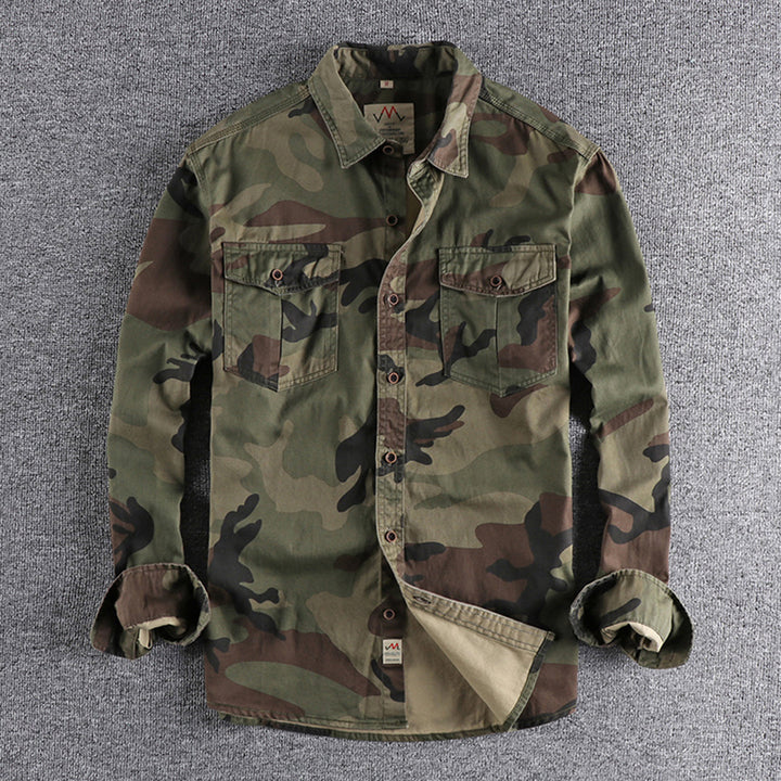 Jaden | Men’s Long Sleeve Cotton Shirt