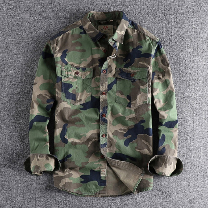 Jaden | Men’s Long Sleeve Cotton Shirt