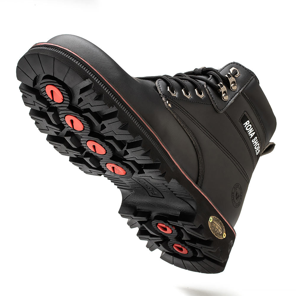 Fortis | Unisex Black Safety Boots
