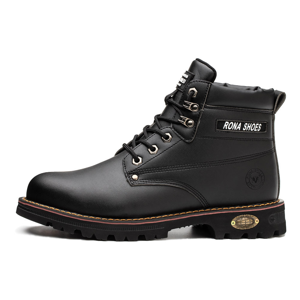 Fortis | Unisex Black Safety Boots