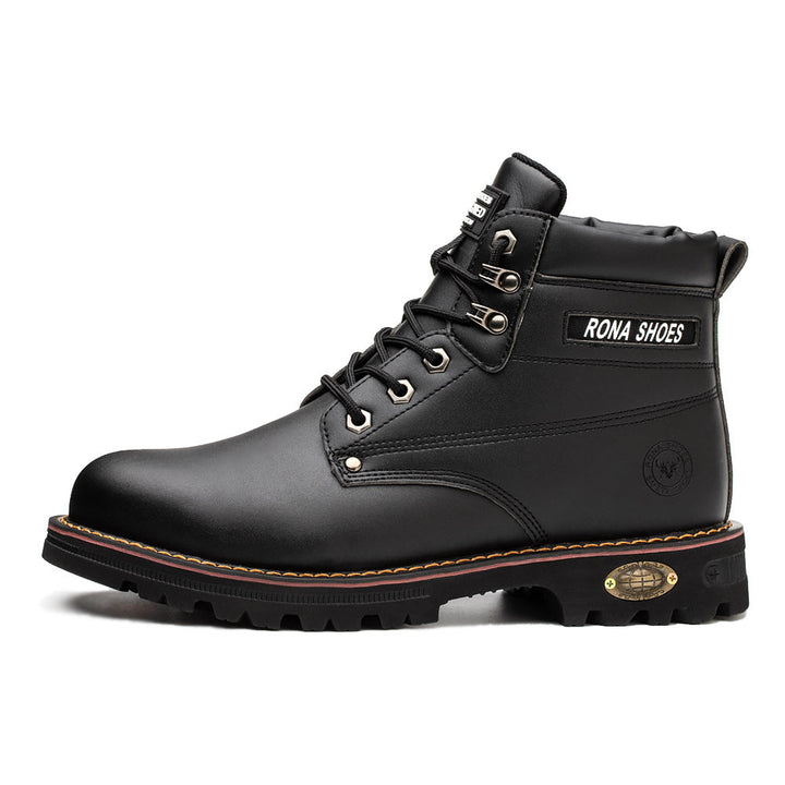 Fortis | Unisex Black Safety Boots