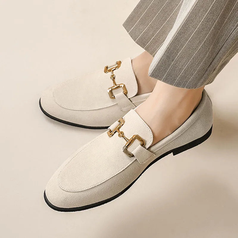 Perry | Men’s Suede Leather Loafers