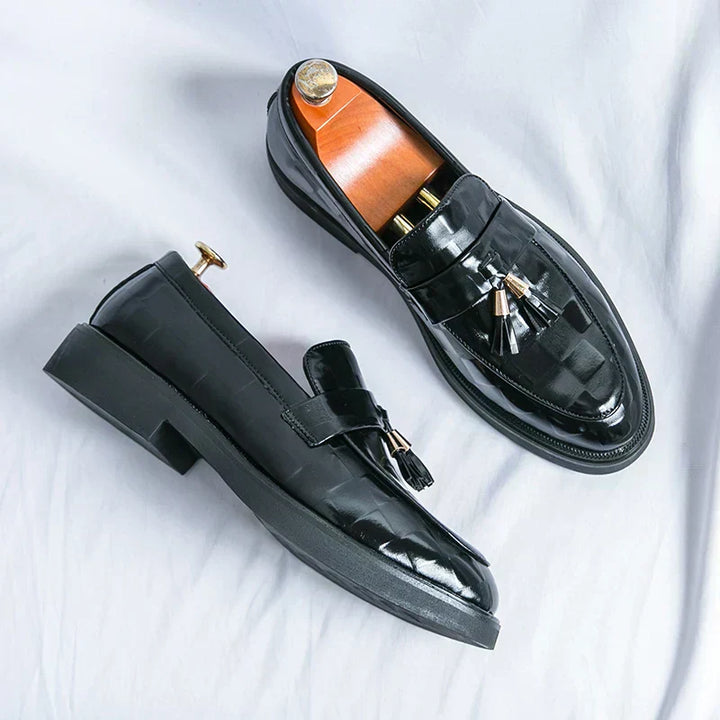 Valerno | Men’s Genuine Leather Tassel Loafers